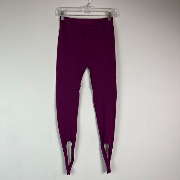 Simon Miller Women's Stretch Evan Stirrup Leggings Purple Size M - Picture 4 of 8